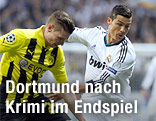 Lukasz Piszek (BVB) gegen Cristiano Ronaldo (Real)