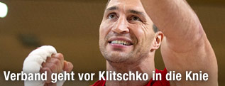 Wladimir Klitschko beim Training