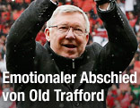 Alex Ferguson im Old Trafford