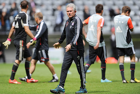 © APA/EPA/DPA/Andreas Gebert Jupp Heynckes beim Training