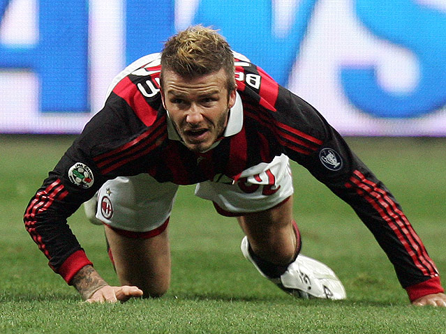 © APA/EPA/Matteo Bazzi David Beckam (AC Milan)