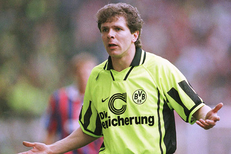 © AP/Edgar Schoepal Andreas Möller (Dortmund), 19. April 1997