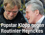Dortmund-Trainer Jürgen Klopp und Bayern-Trainer Jupp Heynckes