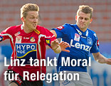 Konstantin Kerschbaumer (St. Pölten) und Philipp Huspek (Linz)