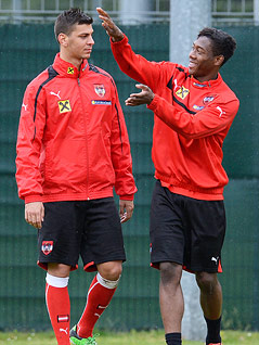 © APA/Robert Jaeger Aleksandar Dragovic und David Alaba