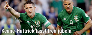 Jubel von Irlands Robbie Keane