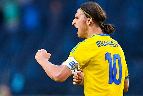 Jubel von Zlatan Ibrahimovic