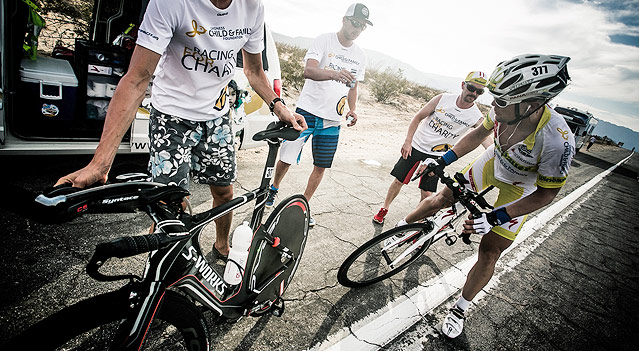 © Alexander Karelly/lupispuma.com Christoph Strasser beim Race Across America 2013