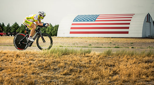© Alexander Karelly/lupispuma.com Christoph Strasser beim Race Across America 2013