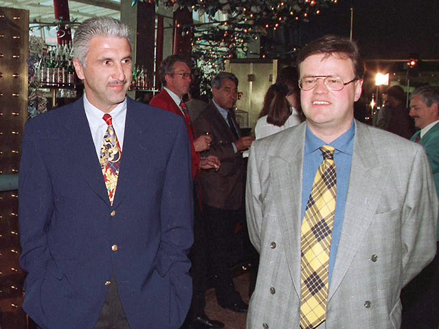 Hans Krankl (li) und Klaus Mair