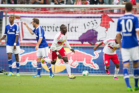 © APA/EXPA/Jürgen Feichter Jubel von Sadio Mane (Red Bull Salzburg)