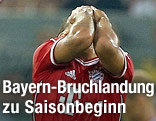 Thiago Alcantara hält sich die Hände vor das Gesicht