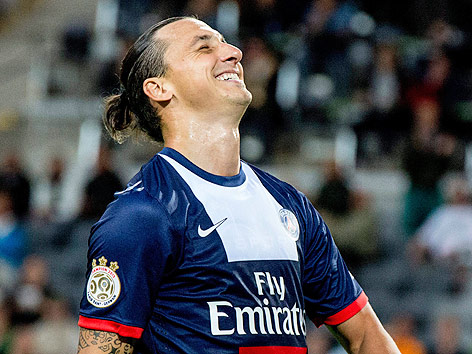 © APA/EPA/Christine Olsson Zlatan Ibrahimovic (PSG)