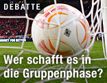 Europa-League-Ball im Tornetz