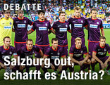 Mannschaftsfoto von Austria Wien