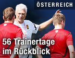 Ex-Admira-Trainer Toni Polster bei einem Training mit seiner Mannschaft
