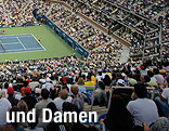 Tennisplatz der US Open