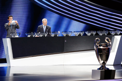 © APA/EPA/Sebastien Nogier CL-Auslosung im Grimaldi Forum, Monaco
