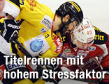 Joshua Soares (Capitals) und David Schuller (KAC)