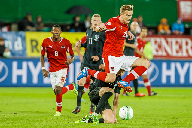 © ORF.at/Christian Öser Spielszene Österreich - Irland