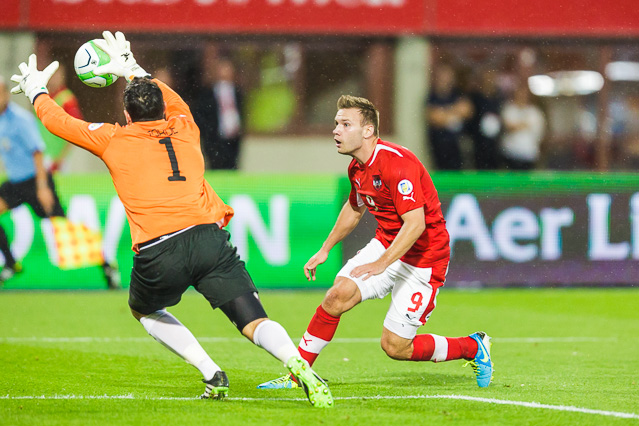 © ORF.at/Dominique Hammer Spielszene Österreich - Irland