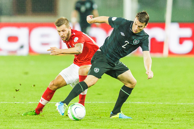 © ORF.at/Dominique Hammer Spielszene Österreich - Irland