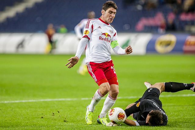 © ORF.at/Christian Öser Spielszene von Salzburg - Elfsborg