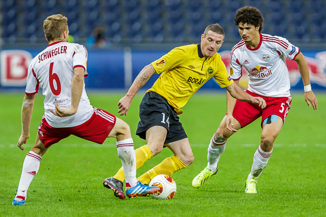 © ORF.at/Christian Öser Spielszene von Salzburg - Elfsborg