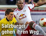Lasse Nilsson (Elfsborg) und Rodnei Francisco de Lima (Salzburg)