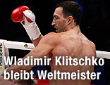 Wladimir Klitschko beim Boxkampf