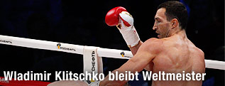 Wladimir Klitschko beim Boxkampf