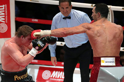 © APA/EPA/Maxim Shipenkov Wladimir Klitschko beim Boxkampf