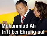 Muhammad Ali mit seiner Frau Lonnie