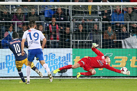 © GEPA/Felix Roittner Tor von Sadio Mane (Salzburg) gegen Grödig