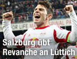 Jubel von Jonathan Soriano (Red Bull Salzburg)