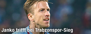 Jubel von Mark Janko (Trabzonspor)