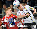 Michael Huber (St.Poelten) und Felix Roth (Altach)