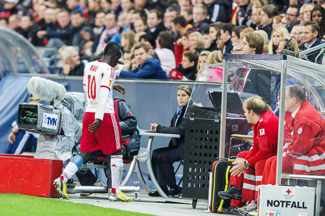 © ORF.at/Dominique Hammer Spielszene Salzburg - Lüttich