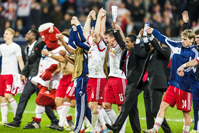 © ORF.at/Dominique Hammer Spielszene Salzburg - Lüttich