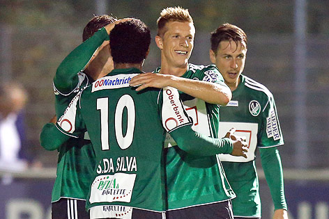 Jubel von Ried-Spieler