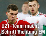 Kevin Stoeger (AUT) und Attila Szakaly (HUN)
