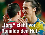 Cristiano Ronaldo, Zlatan Ibrahimovic