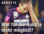 Enttäuschter Spieler