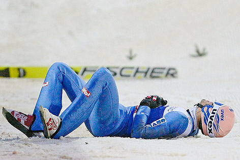 © APA/AP/Jens Meyer Sturz von Andreas Kofler