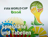 Logo der Fußball-WM 2014 in Brasilien