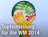 Logo der Fu&szlig;ball-WM 2014 in Brasilien