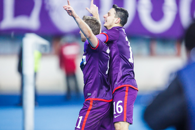 © ORF.at/Dominique Hammer Spielszene Austria Wien - Zenit St. Petersburg