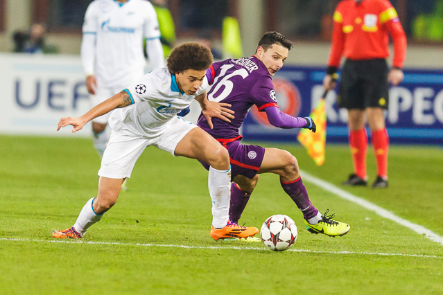 © ORF.at/Dominique Hammer Spielszene Austria Wien - Zenit St. Petersburg
