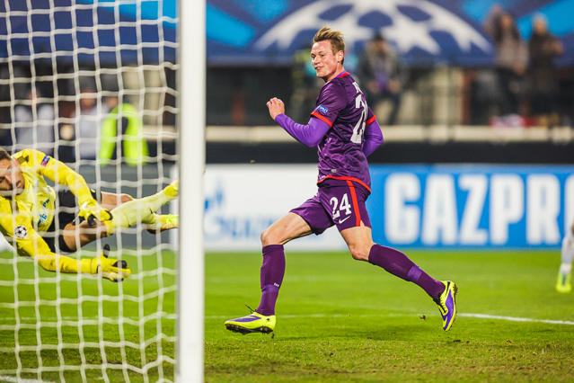 © ORF.at/Dominique Hammer Spielszene Austria Wien - Zenit St. Petersburg