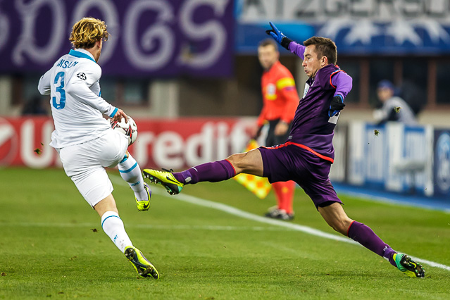 © ORF.at/Christian Öser Spielszene Austria - Zenit